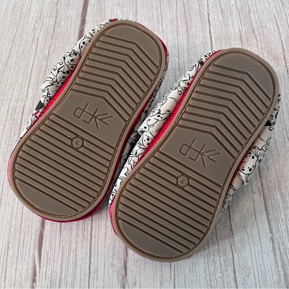 Freshly Picked Disney 101 Dalmatians Knotted Bow Leather Girls Shoes Sz 7 / 10 - Picture 8 of 13